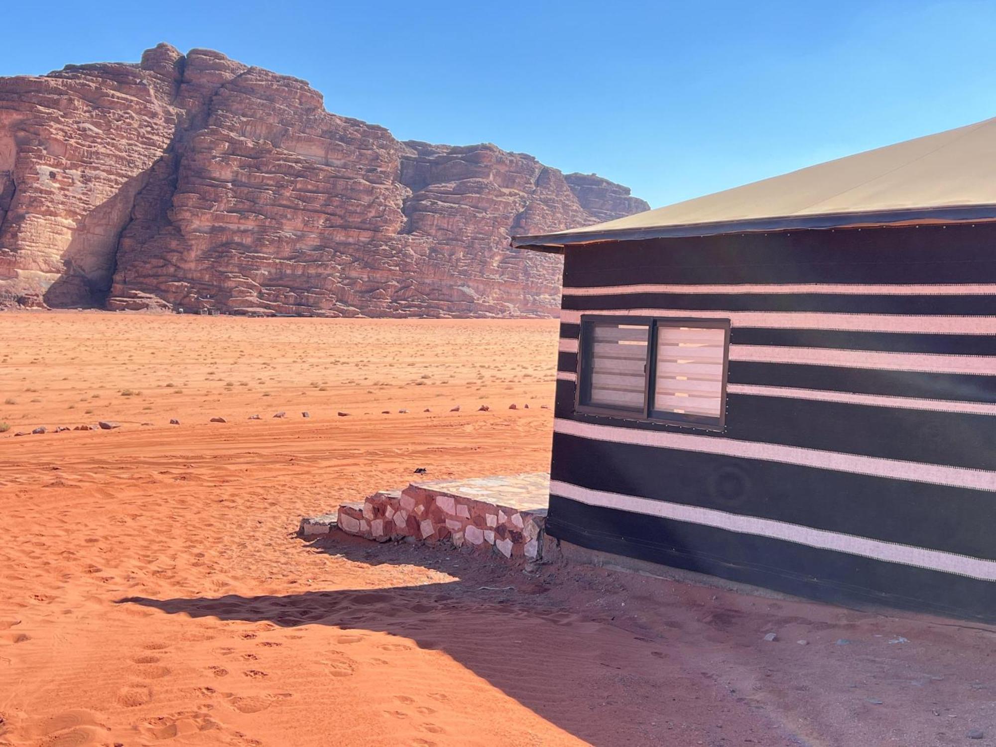 הוילה וואדי רם Milky Way Bedouin Camp מראה חיצוני תמונה