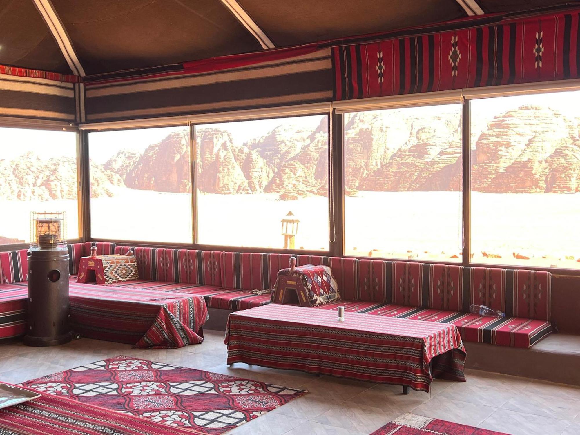 הוילה וואדי רם Milky Way Bedouin Camp מראה חיצוני תמונה
