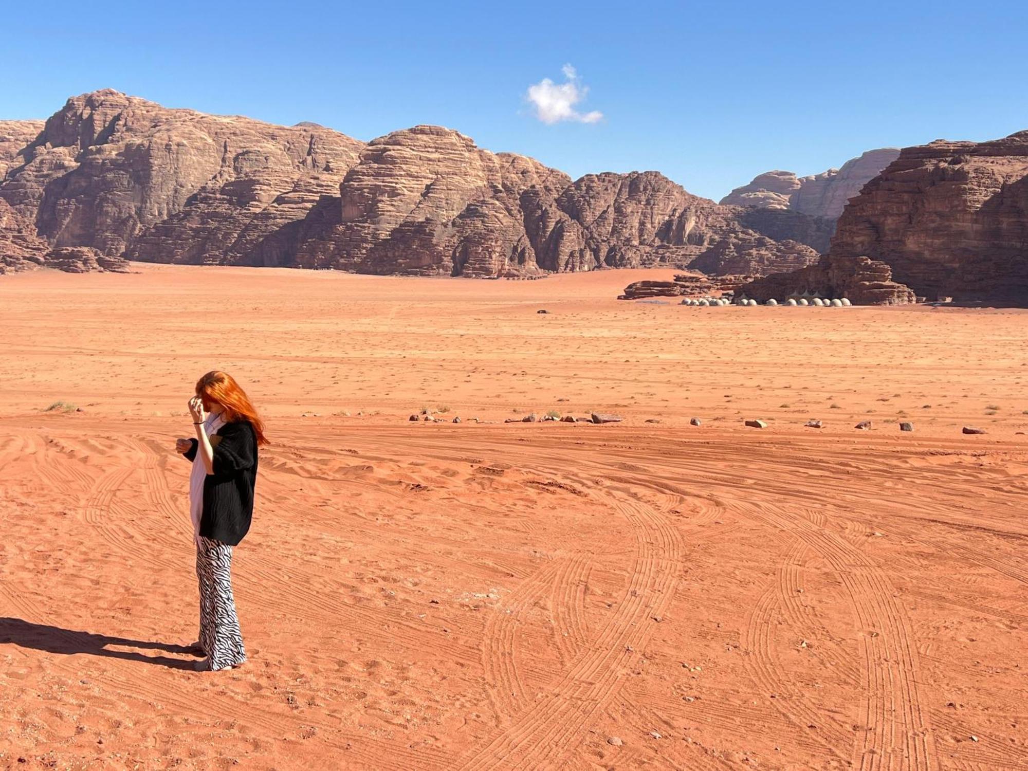 הוילה וואדי רם Milky Way Bedouin Camp מראה חיצוני תמונה