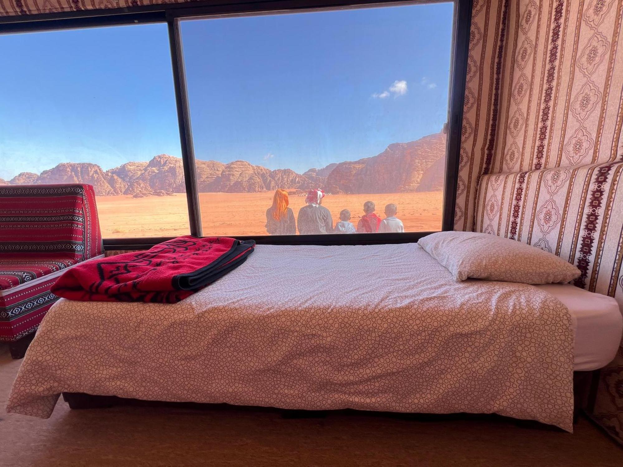 הוילה וואדי רם Milky Way Bedouin Camp מראה חיצוני תמונה